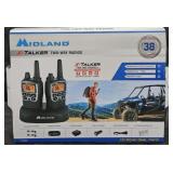 Midland Two Way radios. Not tested.