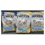 3- Freeze Dried dog or cat treats 16oz each