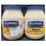 2-64 fl oz Hellmann's real mayonnaise