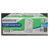 Marathon Hardwound roll Towels. 6 rolls