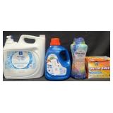 218 fl oz laundry detergent, 112.75 fl oz Clorox2