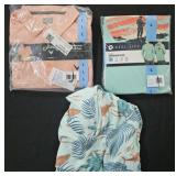 Men's size Large shirts. Most New w/ tags