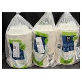 3- 200ct. Bags of 12oz. Paper Snack Bowls