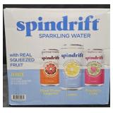Spindrift Sparkling water 24 variety pack 12oz