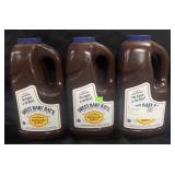 3 Sweet Baby Ray's Barbecue sauce 1 gallon each