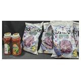 4- Tostinos blue corn tortilla chips 15oz each.