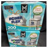 2- 200ct. Boxes of Tall 13-Gallon Kitchen Trash