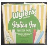 Italian Ice Freezer Pops 96 count