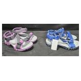 Girl's size 4 Eddie Bauer sandals and Boy's size