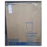 Dixie 12oz insulated Paper cups 1000 count