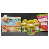 24-4 oz diced peaches cups, 3-46 oz Mott's