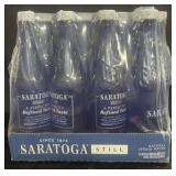 Saratoga Still Natural Spring Water 12 bottles