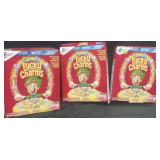 4 boxes of Lucky Charms 2- 1lb 7oz bags per box