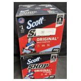 2- 200ct. Boxes of Scott Shop Towels