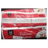 2- Premium Napkins 660 count each