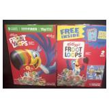 4 bags of Froot Loops 21.8 oz each
