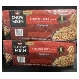 2 packs of Chow Mein 8 trays each