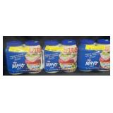6 jars of Mayonnaise 30 fl oz each