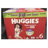 112ct. Box of Huggies Little Movers 360 Size 6