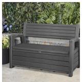 Keter Hudson Plastic Storage Bench