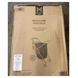 Beach Utility Cart, Milky Blue