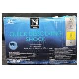 Quick Dissolving Shock 24 pouches