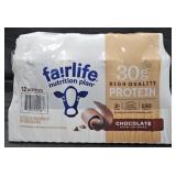 Fairlife Chocolate protein shakes 12 count 11.5oz