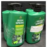 4- 30fl.oz. Bottles of Irish Spring Body Wash
