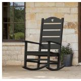 (MSRP: $229) POLYWOOD Texas Star Rocking Chair