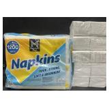 1.200 napkins & 5-100 ct. Marathon napkins