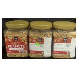 3 boxes of Extra large virginia peanuts with sea