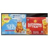 48 gallon size Lipton Iced Tea bags & 48 gallon