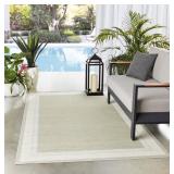 Everwash Willow Indoor/Outdoor Area Rug, 5' x 8'