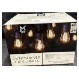 48ft. Outdoor LED Cafe Lights