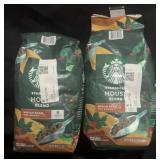 2 Starbucks House Blend 40 oz each
