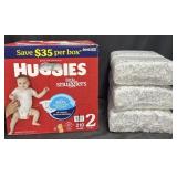 Huggies Little Snugglers 210ct box size 2.3-