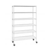 Seville Classics 6-Tier Heavy Duty Wire Shelving,