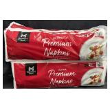 2- 660ct. Bags of Ultra Premium Napkins
