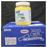 Ghee Clarified Butter 54oz. Kraft real Mayonnaise