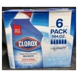 6- 24fl.oz. Bottles of Clorox Toilet Bowl Cleaner