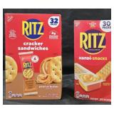 Ritz peanut butter cracker sandwiches 32 packs.