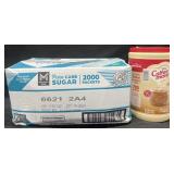2000 pure cane sugar packets & 56oz Coffee Mate
