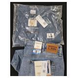 Men's size 42 shorts and size 38x30 jeans. New w/
