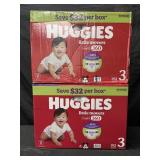 384 Huggies size 3 little movers