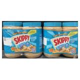 4-48oz Skippy creamy peanut butter