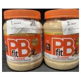 2-30 oz PB fit classic peanut powder