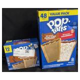 Value 12 pack of brown cinnamon pop tarts. 48