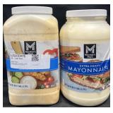1 gal ranch dressing & 1 gal extra heavy