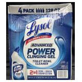 4-32 fl oz Lysol toilet bowl cleaner