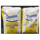 2-10lb Domino granulated sugar